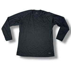 Patagonia Capilene Performance Baselayer Mens Large Black Excellent Long Sleeve